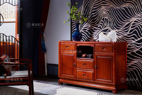 雅宋紅木《財運餐邊柜》
